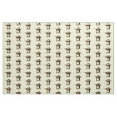 Afbeelding cartoon naaimachine stof (Fat Quarter)
