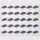 Afbeelding cartoon oplegger cadeaupapier (Vlak)