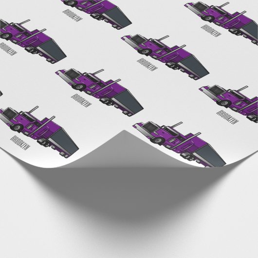 Afbeelding cartoon oplegger cadeaupapier (Hoek)