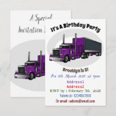 Afbeelding cartoon oplegger kaart (Voorkant / Achterkant)