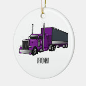 Afbeelding cartoon oplegger keramisch ornament (Links)