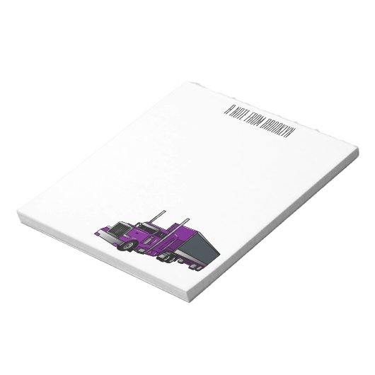 Afbeelding cartoon oplegger notitieblok (Linkerzijde)