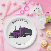 Afbeelding cartoon oplegger papieren bordje (Feest)