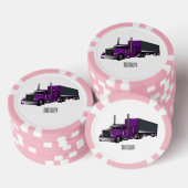 Afbeelding cartoon oplegger poker chips (Opstapeling)