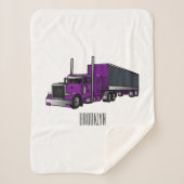 Afbeelding cartoon oplegger sherpa deken (Voorkant)