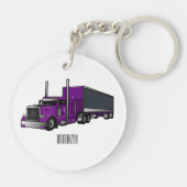 Afbeelding cartoon oplegger sleutelhanger (Achterkant)