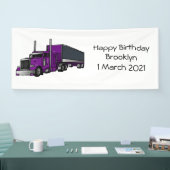 Afbeelding cartoon oplegger spandoek (Beurs)