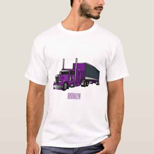 Afbeelding cartoon oplegger t-shirt (Voorkant)