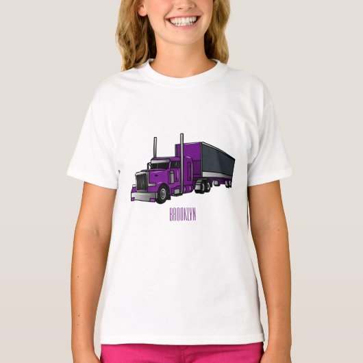 Afbeelding cartoon oplegger t-shirt (Voorkant)