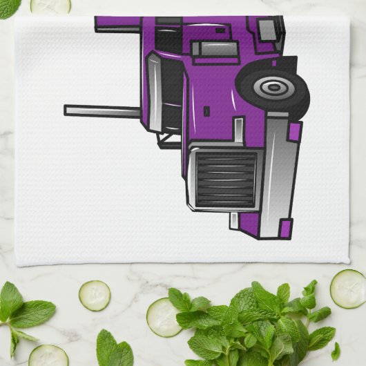 Afbeelding cartoon oplegger theedoek (Gevouwen)