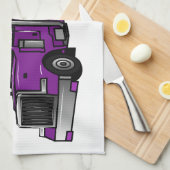 Afbeelding cartoon oplegger theedoek (Quarter Fold)