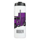 Afbeelding cartoon oplegger thermosbeker (Voorkant)