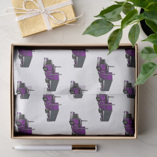 Afbeelding cartoon oplegger tissuepapier (Geschenk)