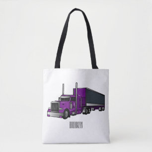Afbeelding cartoon oplegger tote bag