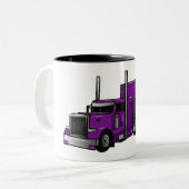 Afbeelding cartoon oplegger tweekleurige koffiemok (Voorkant links)