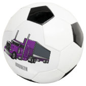 Afbeelding cartoon oplegger voetbal (Drie kwart)