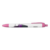 Afbeelding cartoon oplegger zwarte inkt pen (Bovenkant)