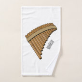 Afbeelding cartoon panpanningflut/panbuizen bad handdoek (Handdoek)