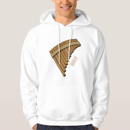Afbeelding cartoon panpanningflut/panbuizen hoodie (Voorkant)
