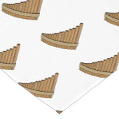 Afbeelding cartoon panpanningflut/panbuizen korte tafelloper (Hoek)