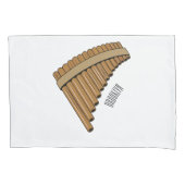 Afbeelding cartoon panpanningflut/panbuizen kussensloop (Voorkant)