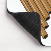 Afbeelding cartoon panpanningflut/panbuizen muismat (Hoek)