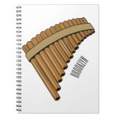 Afbeelding cartoon panpanningflut/panbuizen notitieboek (Voorkant)