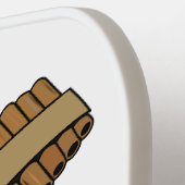 Afbeelding cartoon panpanningflut/panbuizen pickleball paddle (Links Detail)