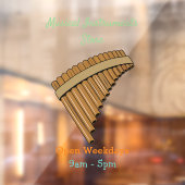 Afbeelding cartoon panpanningflut/panbuizen raamsticker (Vel 2)