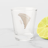 Afbeelding cartoon panpanningflut/panbuizen shot glas (Achterkant)