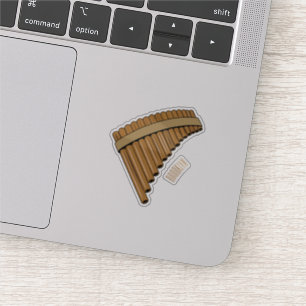 Afbeelding cartoon panpanningflut/panbuizen sticker