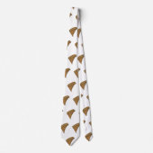 Afbeelding cartoon panpanningflut/panbuizen stropdas (Voorkant)