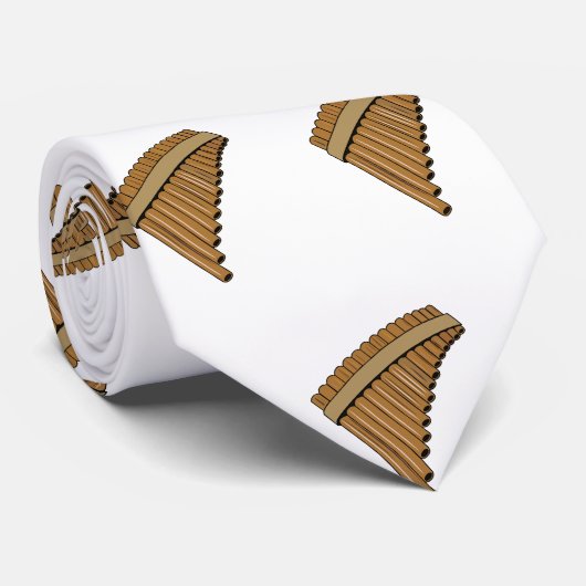 Afbeelding cartoon panpanningflut/panbuizen stropdas (Opgerold)