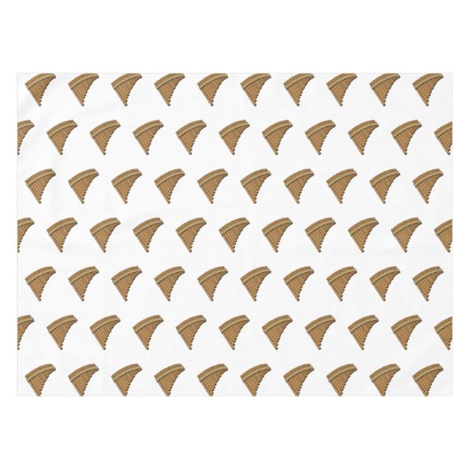 Afbeelding cartoon panpanningflut/panbuizen tafelkleed (Voorkant (Horizontaal))