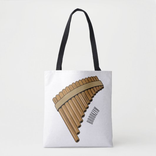 Afbeelding cartoon panpanningflut/panbuizen tote bag (Voorkant)