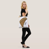 Afbeelding cartoon panpanningflut/panbuizen tote bag (Op model)