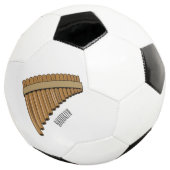 Afbeelding cartoon panpanningflut/panbuizen voetbal (Drie kwart)
