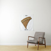 Afbeelding cartoon panpanningflut/panbuizen wandkleed (In situ)