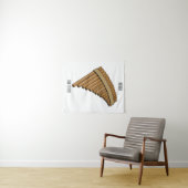 Afbeelding cartoon panpanningflut/panbuizen wandkleed (In Situ (horizontaal))