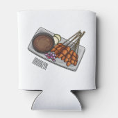 Afbeelding cartoon satay blikjeskoeler (Achterkant)