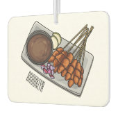 Afbeelding cartoon satay luchtverfrisser (Links)