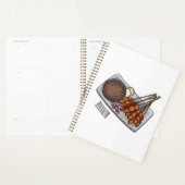Afbeelding cartoon satay planner (Display)