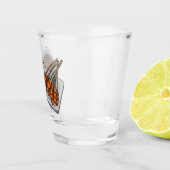 Afbeelding cartoon satay shot glas (Rechts)
