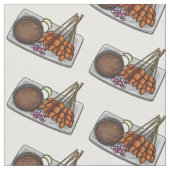 Afbeelding cartoon satay stof (Close Up)