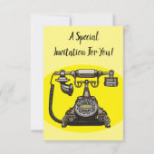 Afbeelding cartoon telefoon kaart (Achterkant)