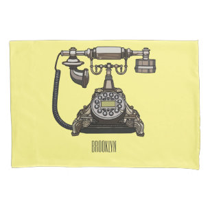 Afbeelding cartoon telefoon kussensloop