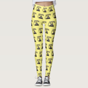 Afbeelding cartoon telefoon leggings
