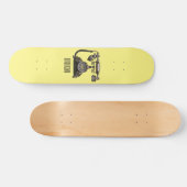 Afbeelding cartoon telefoon persoonlijk skateboard (Horizontaal)