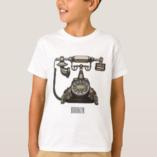 Afbeelding cartoon telefoon t-shirt