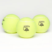 Afbeelding cartoon telefoon tennisballen (Multi)